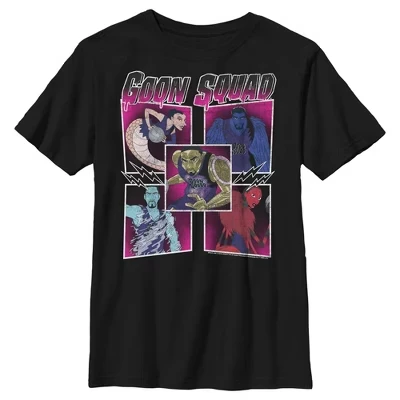 Футболка для мальчиков Space Jam Goon Squad, черная