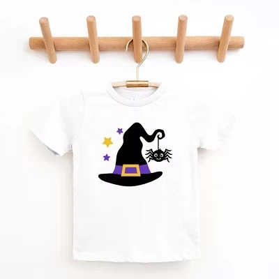 Детская футболка The Juniper Shop Witch And Spider, белая