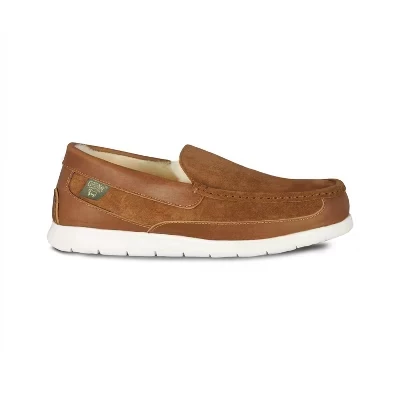 Мужские домашние мокасины Cloud Nine Sheepskin Shipley, каштановые