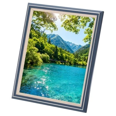 Фоторамка Unique Bargains из смолы, синяя