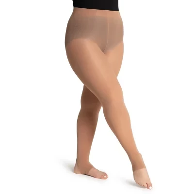 Женские тайтсы Capezio с петлей, светлый загар