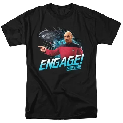 Футболка для взрослых Engage Черная черный