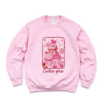 Женский свитшот Simply Sage Market Cutie Pie, розовый
