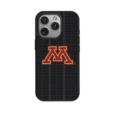 NCAA Big Ten Universities Текстовый фон, совместимый с MagSafe Чехол для мобильного телефона Apple iPhone minnesota golden gophers
