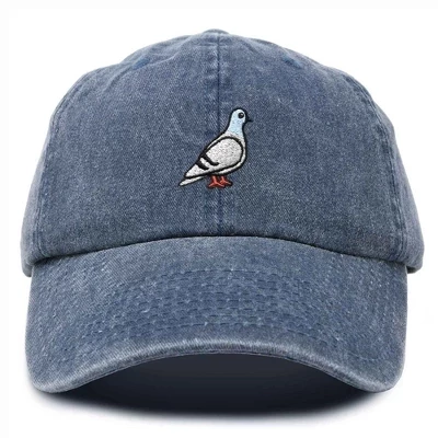 Унисекс-кепка DALIX Pigeon с вышивкой, синяя