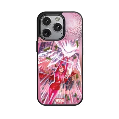 Обложка Marvel Avengers, совместимый с MagSafe чехол для мобильного телефона Apple iPhone, алая ведьма