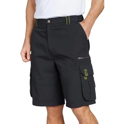 Мужские шорты Boulder Creek Ripstop Cargo, черные