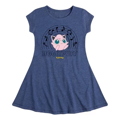 Платье для девочек Pokemon Jiggypuff Sing Along, синее