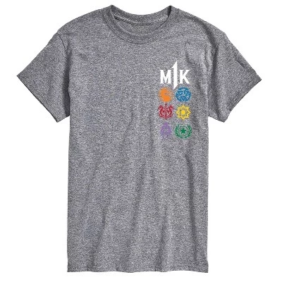 Мужская футболка с коротким рукавом Icon Stack и графическим рисунком athletic heather