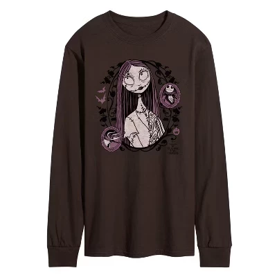 Мужской лонгслив Nightmare Before Christmas, коричневый