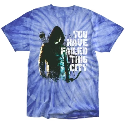 Мужская стрелка, которую вы провалили, - футболка Tie Dye royal monochrome