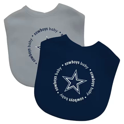 Детские нагрудники Baby Fanatic Dallas Cowboys, 2 шт