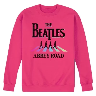 Мужская - - Флисовая толстовка Abbey Road с радужным рисунком пурпурного цвета