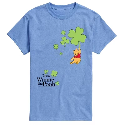 Мужская футболка Winnie the Pooh Shamrock Pooh, синяя