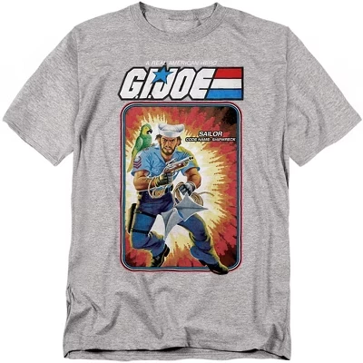 Мужская футболка G.I. JOE Shipwreck Card, меланжевая