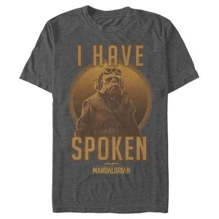 Мужская футболка The Mandalorian Kuiil I Have Speaked с изображением угольного вереска