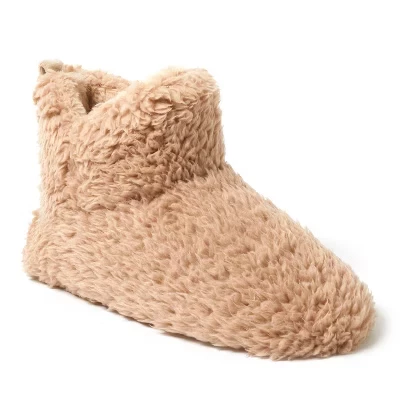 Женские тапочки-ботинки Dearfoams Chelsea, латте