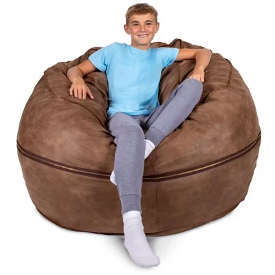 Кресло-мешок Bean Bag со съемным чехлом, наполнителем из пенопласта, различных размеров и тканей, для кофе любого возраста.