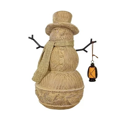 Фигурка Ganz снеговик 7,75″ из полирезина, lantern