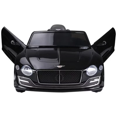 Детский электромобиль Bentley EXP12 12V с пультом, черный