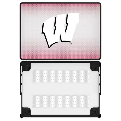 Льняной чехол для ноутбука NCAA Big Ten Universities для Apple MacBook wisconsin badgers
