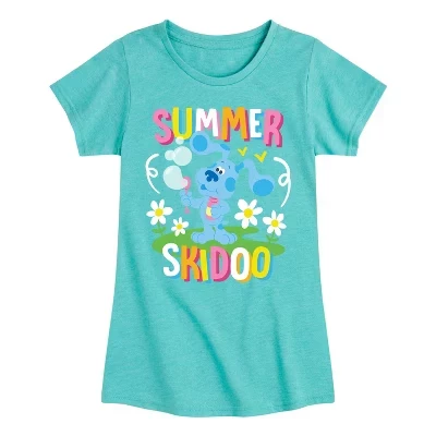 Детская футболка Blue's Clues & You Summer Skidoo, бирюзовая