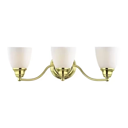 Бра Livex Lighting Somerville, 3 лампы, латунь