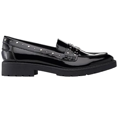 Женские лоферы Ellos Studded, черные