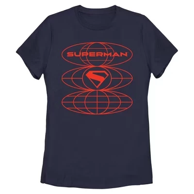 Женская футболка DC Comics Superman, синяя