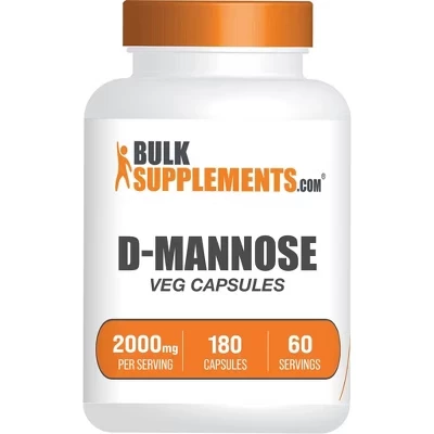 Капсулы D-манноза BulkSupplements