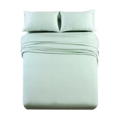 Комплект простыней Flex King (с раздельным верхом) - Eucalyptus 600TC TENCEL™ Lyocell sea