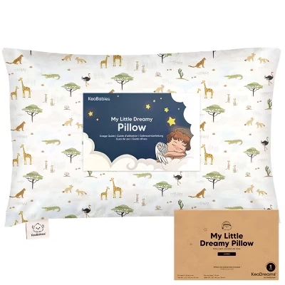 Детская декоративная подушка KeaBabies Jumbo 36×51 см, зеленая