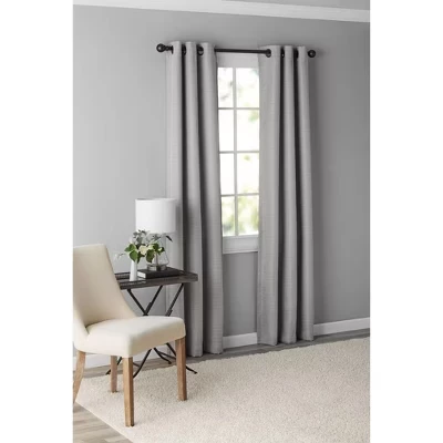 Шторы Kate Aurora Modern Living, 2 шт., серебристые