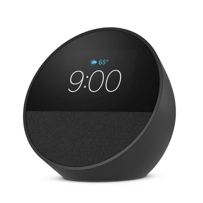 Умный будильник Amazon Echo Spot с Alexa, черный