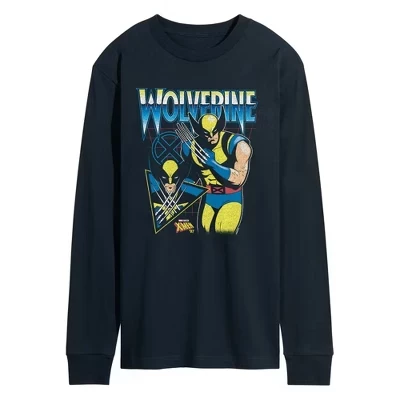 Мужской лонгслив X-Men Wolverine, синий