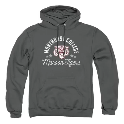 Официальная толстовка для взрослых с капюшоном Maroon Tigers от колледжа Морхаус для взрослых.