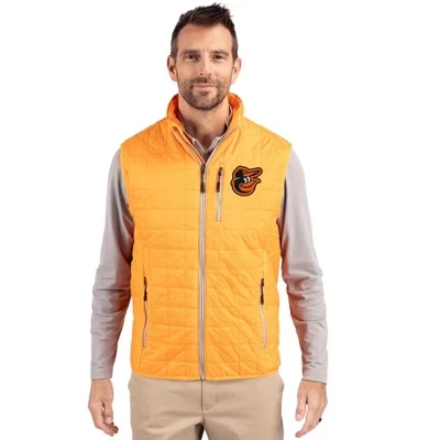 Baltimore Orioles Rainier PrimaLoft® Мужской утепленный жилет-фугу на молнии Rainier PrimaLoft® Мужской жилет-фугу на молнии satsuma