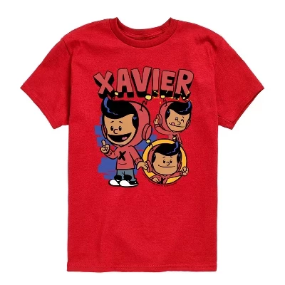 Футболка для мальчиков Xavier, короткий рукав, красная