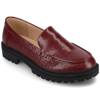Женские лоферы Journee Collection Erika, бордовые