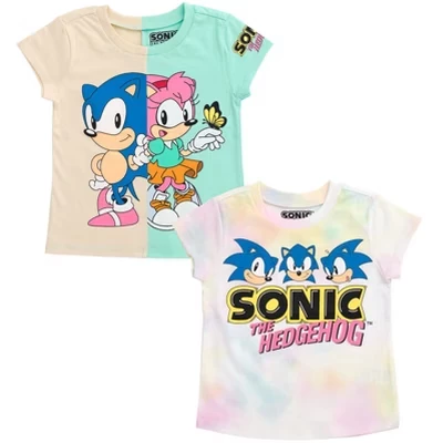 Многоцветные футболки SEGA 2 Pack