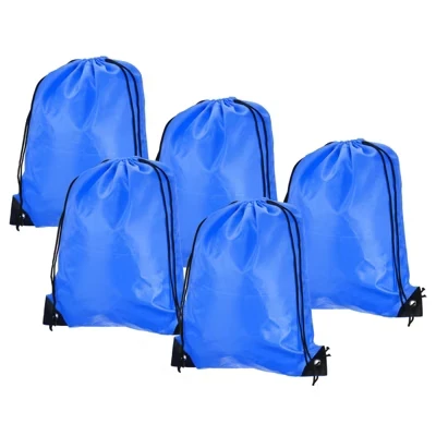 Мешочки на шнурке Unique Bargains, 10 шт., голубые