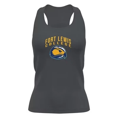 Женская спортивная майка Fort Lewis College, графитовая