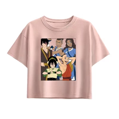 Футболка для девочек Avatar, розовая