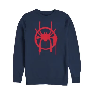 Мужская толстовка с изображением Человека-паука: в символе Spider-Verse