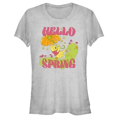 Женская футболка Hello Spring для юниорок athletic heather