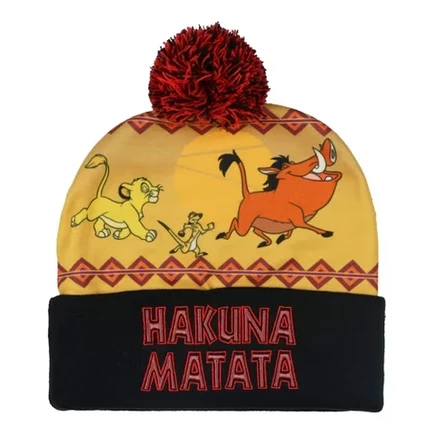 Мужская вязаная шапка Bioworld Lion King, разноцветная