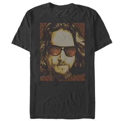 Мужская футболка The Big Lebowski «Чувак», угольная
