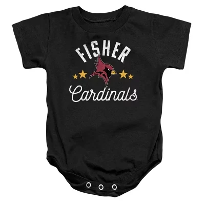 Детский костюм на кнопках St. John Fisher College Cardinals черный