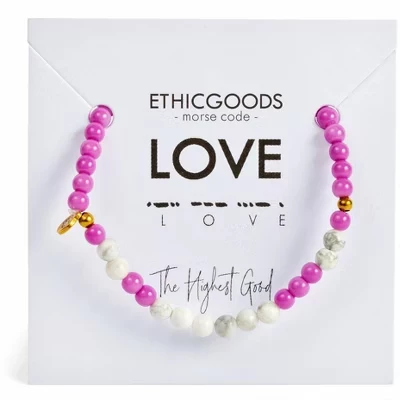bright lilac & howlite