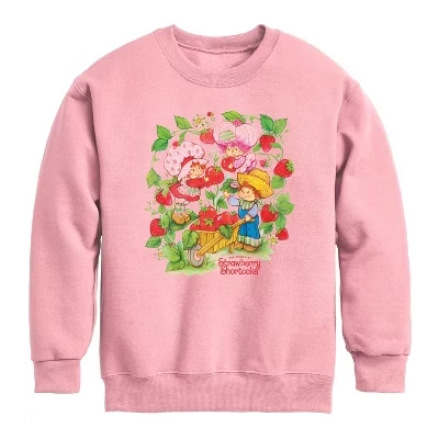 Детская флисовая толстовка Strawberry Shortcake, лавандовая
